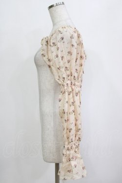 画像2: merry jenny / レースギャザースリーブビスチェ  ラベンダー H-26-01-19-058-LO-TO-KB-ZH