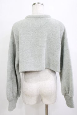 画像3: merry jenny / fluffyチャイナニットソーカーディガン  ミントグリーン H-26-01-19-059-LO-TO-KB-ZH