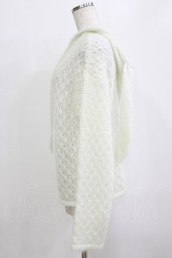 画像2: merry jenny / rabbit lace knit tops  オフホワイト H-26-01-19-060-LO-TO-KB-ZH