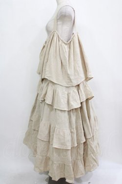 画像2: merry jenny / ティアードティアードワンピース  アイボリー H-26-01-19-007-LO-OP-KB-ZH