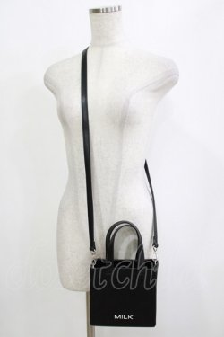 画像1: MILK / MILK MINI BAG  ブラック H-26-01-19-066-ML-BG-KB-ZH