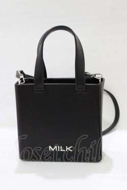 画像2: MILK / MILK MINI BAG  ブラック H-26-01-19-066-ML-BG-KB-ZH