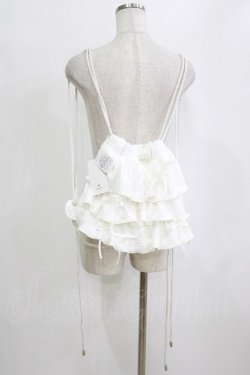 画像1: merry jenny / フリルミルフィーユバックパック  オフホワイト H-26-01-19-068-LO-BG-KB-ZH