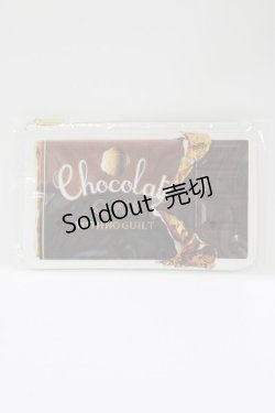 画像1: Q-pot. / チョコレートバーポーチ   H-26-01-19-070-QP-ZA-KB-ZH