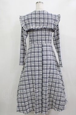 画像3: merry jenny / ぽこぽこチェックセーラーワンピース S ネイビー H-26-01-19-008-LO-OP-KB-ZH