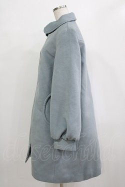 画像2: merry jenny / ステンカラーAラインコート  ブルー H-26-01-19-015-LO-CO-KB-ZH