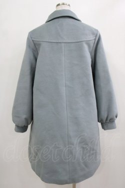 画像3: merry jenny / ステンカラーAラインコート  ブルー H-26-01-19-015-LO-CO-KB-ZH