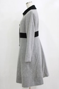 画像2: MILK / B.Bコート  グレー×ブラック H-26-01-19-024-ML-CO-KB-ZH