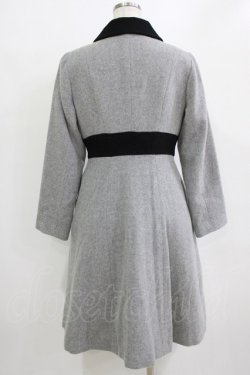 画像3: MILK / B.Bコート  グレー×ブラック H-26-01-19-024-ML-CO-KB-ZH