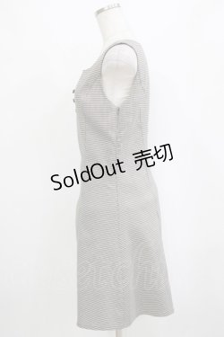 画像5: Fi.n.t / スカラップ使いレイヤードチェックワンピース Free BLACK×GY H-26-01-20-024-CA-OP-NS-ZH