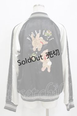 画像3: PINK HOUSE / うさぎ刺繍ブルゾン Free ブラック H-26-01-20-036-LO-JA-NS-ZH