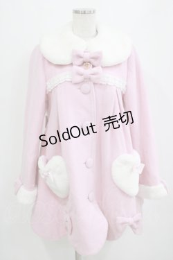 画像1: BABY,THE STARS SHINE BRIGHT / Hearty Sugarコート Free ピンク H-26-01-20-039-BA-CO-NS-ZH