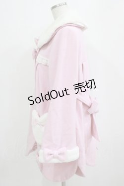 画像2: BABY,THE STARS SHINE BRIGHT / Hearty Sugarコート Free ピンク H-26-01-20-039-BA-CO-NS-ZH