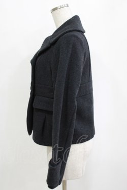 画像2: Franche Lippee / ダブルボタンジャケット M グレー H-26-01-20-040-LO-JA-NS-ZH