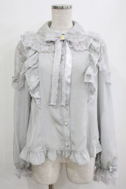 画像1: Angelic Pretty / Sweet Actressブラウス Free グレー H-26-01-20-044-AP-BL-NS-ZH