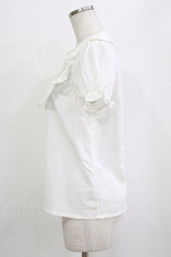 画像2: Ank Rouge / ヨーク切替ブラウス M オフ H-26-01-20-046-CA-BL-NS-ZH