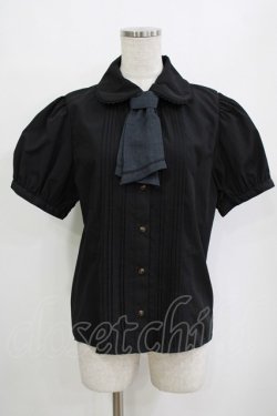 画像1: Kurumi Collaboration / マリンアカデミアブラウス L ブラック H-26-01-20-047-GO-BL-NS-ZH