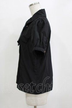 画像2: Kurumi Collaboration / マリンアカデミアブラウス L ブラック H-26-01-20-047-GO-BL-NS-ZH