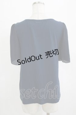 画像3: axes femme / ストライプフリルカットソー M ネイビー H-26-01-20-048-AX-TO-NS-ZH