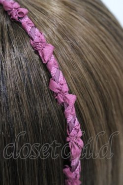 画像3: Jane Marple / ブレードリボンカチューシャ  ローズ H-26-01-20-1003-JM-AC-KB-ZH