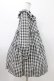 画像3: Candy Stripper / TINY RIBBON CHECK DRESS  オフホワイト×ブラック H-26-01-20-1039-PU-OP-KB-ZH (3)