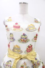 画像4: Jane Marple / Anniversary cakesスクエアドレス  アイボリー H-26-01-20-1041-JM-OP-KB-ZH (4)