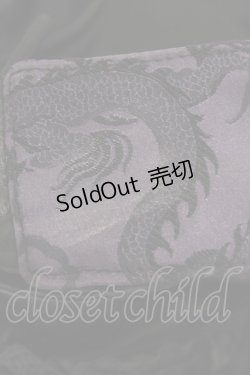 画像4: Qutie Frash / ジャガード切替ホルターワンピース  紫 H-26-01-20-1043-QU-OP-KB-ZH