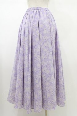 画像2: Franche Lippee / おしくらまんじゅうマキシスカート  ラベンダー H-26-01-20-1044-LO-SK-KB-ZH