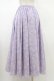画像2: Franche Lippee / おしくらまんじゅうマキシスカート  ラベンダー H-26-01-20-1044-LO-SK-KB-ZH (2)
