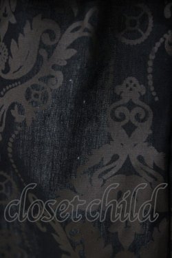 画像3: STEAM / プリントスカート  黒 H-26-01-20-1049-HN-SK-KB-ZH