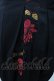 画像3: gouk / 刺繍タックスカート  ブラック H-26-01-20-1050-GO-SK-KB-ZH (3)