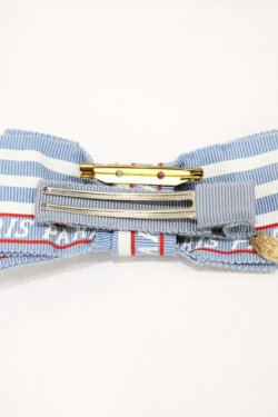 画像3: Jane Marple / Bonjour Paris ribbon hair-corsage  blue gray H-26-01-20-1005-JM-AC-KB-ZH