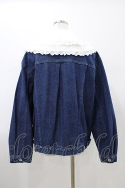 画像2: Candy Stripper / FRILL COLLARジャケット  ブルー H-26-01-20-1060-PU-JA-KB-ZH
