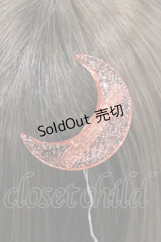 画像2: MILK / レッドムーンバレッタ  レッドラメ H-26-01-20-1006-ML-AC-KB-ZH (2)