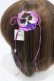 画像2: MILK / ヴィオラヘアーアクセ  プラムパープル H-26-01-20-1007-ML-AC-KB-ZH (2)