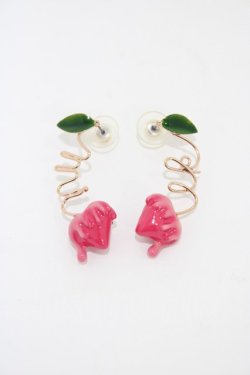 画像1: MILK / チェリーフォンデュピアス  ゴールド H-26-01-20-1013-ML-AC-KB-ZH