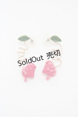 画像1: MILK / チェリーフォンデュピアス  ゴールド H-26-01-20-1013-ML-AC-KB-ZH