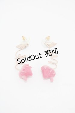 画像2: MILK / チェリーフォンデュピアス  ゴールド H-26-01-20-1013-ML-AC-KB-ZH