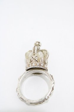 画像3: Jane Marple / クラウンリング 約12〜13号 シルバー H-26-01-20-1014-JM-AC-KB-ZH