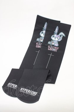 画像1: HYPER CORE / プリントニーハイ  ブラック H-26-01-20-1025-PU-ZA-KB-ZH