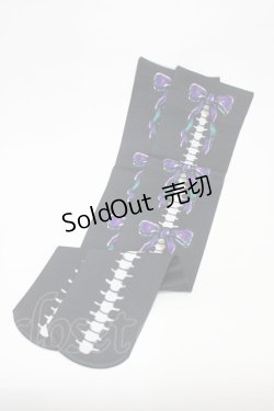 画像1: HYPER CORE / プリントニーハイ  ブラック H-26-01-20-1026-PU-ZA-KB-ZH