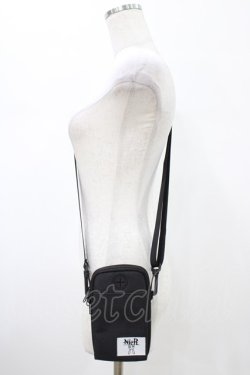 画像1: NieR Clothing / ショルダーポーチ  黒 H-26-01-20-1030-PU-BG-KB-ZH