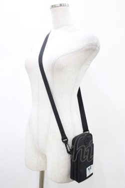 画像2: NieR Clothing / ショルダーポーチ  黒 H-26-01-20-1030-PU-BG-KB-ZH