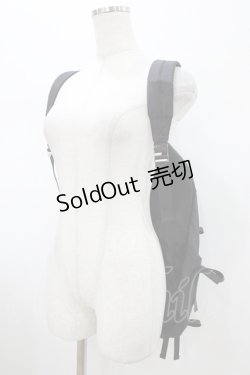 画像2: Candy Stripper / FANCY RIBBON BACKPACK  ブラック H-26-01-20-1031-PU-BG-KB-ZH