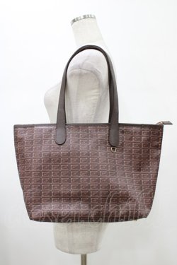 画像1: Q-pot. / ビターチョコレートジップトートバッグ  ビターチョコレート H-26-01-20-1033-QP-BG-KB-ZH
