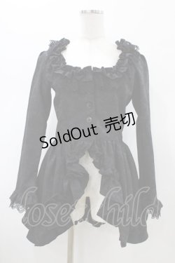 画像1: Antique beasT / Azaleaワンピース  黒 H-26-01-20-1036-PU-OP-KB-ZH