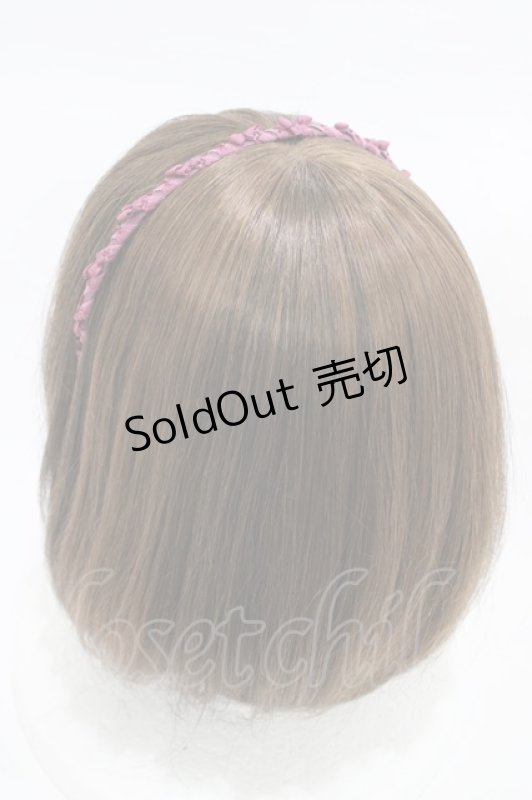 画像2: Jane Marple / ブレードリボンカチューシャ  ローズ H-26-01-20-1003-JM-AC-KB-ZH (2)