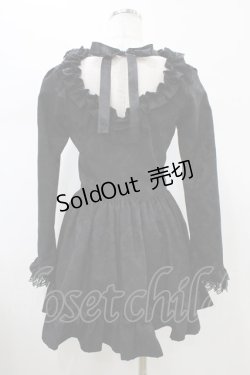 画像2: Antique beasT / Azaleaワンピース  黒 H-26-01-20-1036-PU-OP-KB-ZH