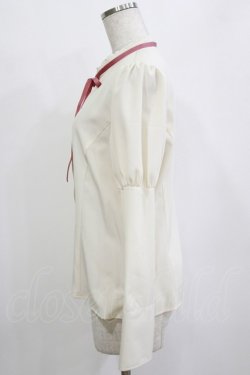 画像2: Kurumi Collaboration / KRデシンジゴスリブラウス L オフ H-26-01-20-050-GO-BL-NS-ZH