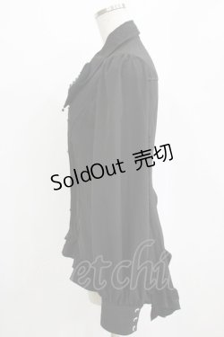 画像2: Hoshibako Works / ヒヤシンスの詩ブラウス S ブラック H-26-01-20-052-LO-BL-NS-ZH